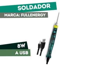 SOLDADOR 8W USB TIPO LAPIZ FULLENERGY 025-3032