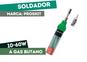 SOLDADOR 10W-60W A GAS PROSKIT 8PK-101-2