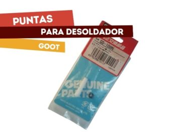 PUNTA P/DESOLDADOR GOOT DE TEFLON GS108N C/O-RING