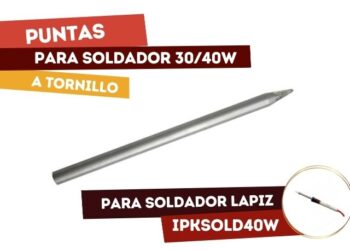 PUNTA CERAMICA P/SOLDADOR 30/40W A TORNILLO PROSKIT