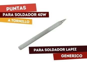 PUNTA CERAMICA P/SOLDADOR 40W A TORNILLO PUNTA-CER4.8D