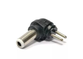 PLUG DC 5.5X2.1mm (2 PINES DISTINTOS)