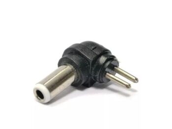 PLUG DC 5.5X2.1mm (2 PINES DISTINTOS)