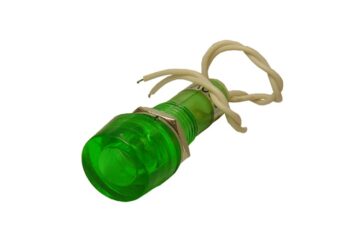 OJO DE BUEY 220V VERDE REDONDO 10mm