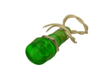 OJO DE BUEY 220V VERDE REDONDO 10mm