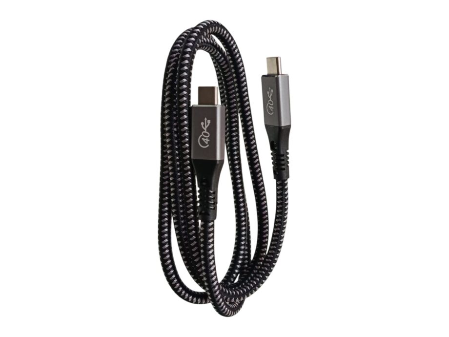CABLE USB TIPO C 4.0 CARGA RAPIDA C/DATOS DE TELA 1mts