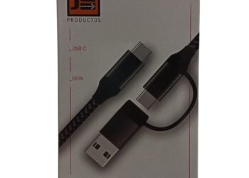 CABLE USB TIPO C CARGA RAPIDA C/DATOS DE TELA 1mts