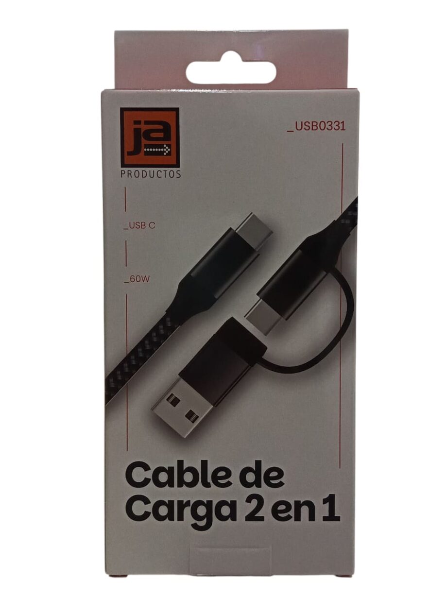 CABLE USB TIPO C CARGA RAPIDA C/DATOS DE TELA 1mts