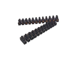 BORNERA IGNIFUGA NEGRA 12P 10A 380V